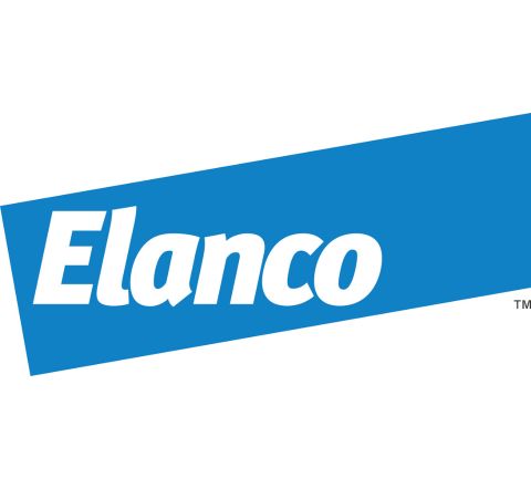 Elanco company logo - blue with white text.